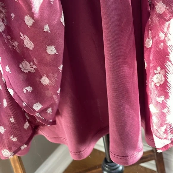 Altar'd State Teresa Floral Long Sleeve Mini Dress - Picture 6 of 11